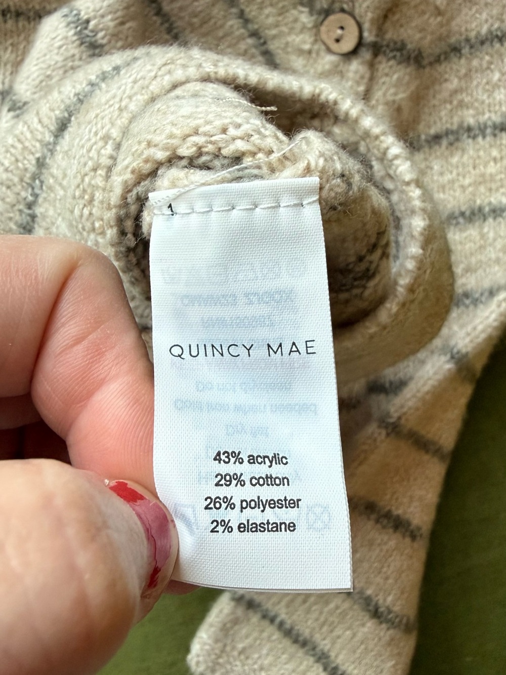 NWT Quincy Mae onesie - Picture 3 of 3